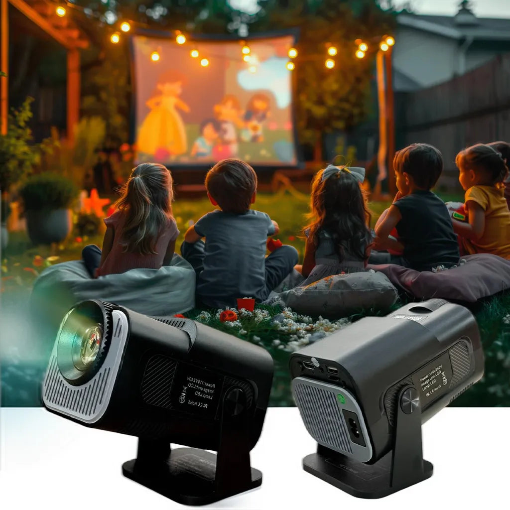120U Beamer – Tragbarer Projektor für Entertainment zu Hause und draußen