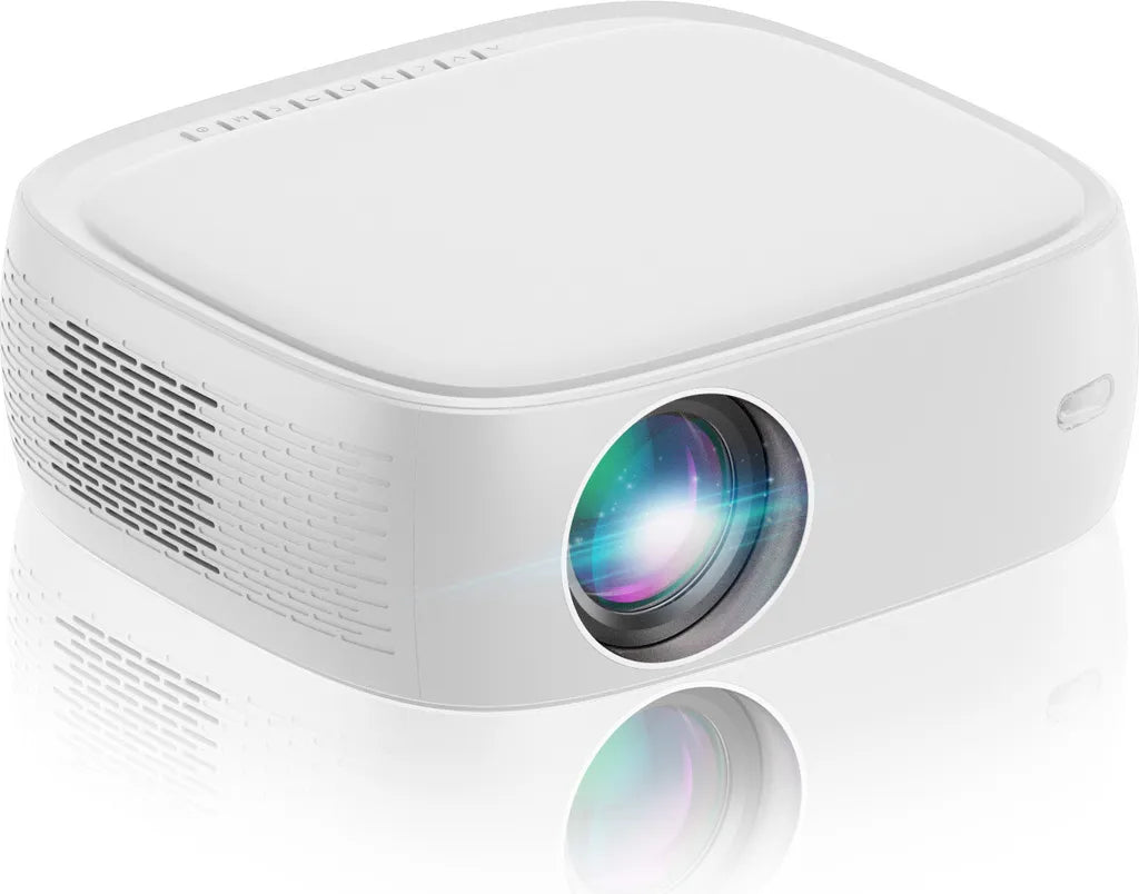 X800 Beamer – Kompakter Smart-Projektor mit Full HD, WiFi 6 und Android für große Bilder zuhause