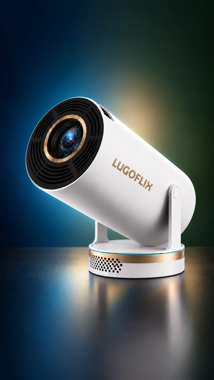 LUGOFLIX GOLD 4K CINEMA – Premium-Heimkino mit Short-Throw-Objektiv