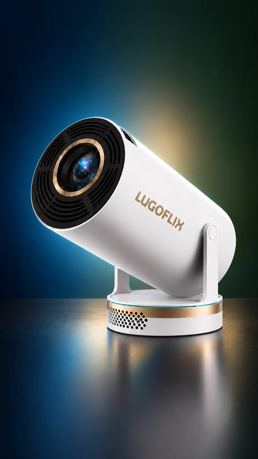 LUGOFLIX GOLD 4K CINEMA – Premium-Heimkino mit Short-Throw-Objektiv