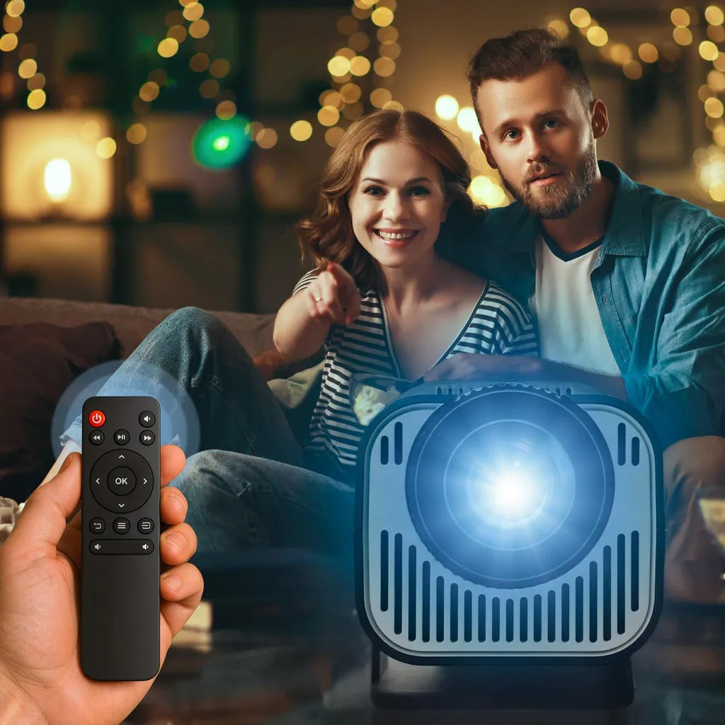 120U Beamer – Tragbarer Projektor für Entertainment zu Hause und draußen